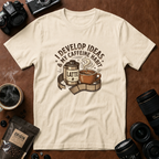 I Develop Ideas & My Caffeine Habit T-Shirt