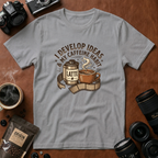 I Develop Ideas & My Caffeine Habit T-Shirt