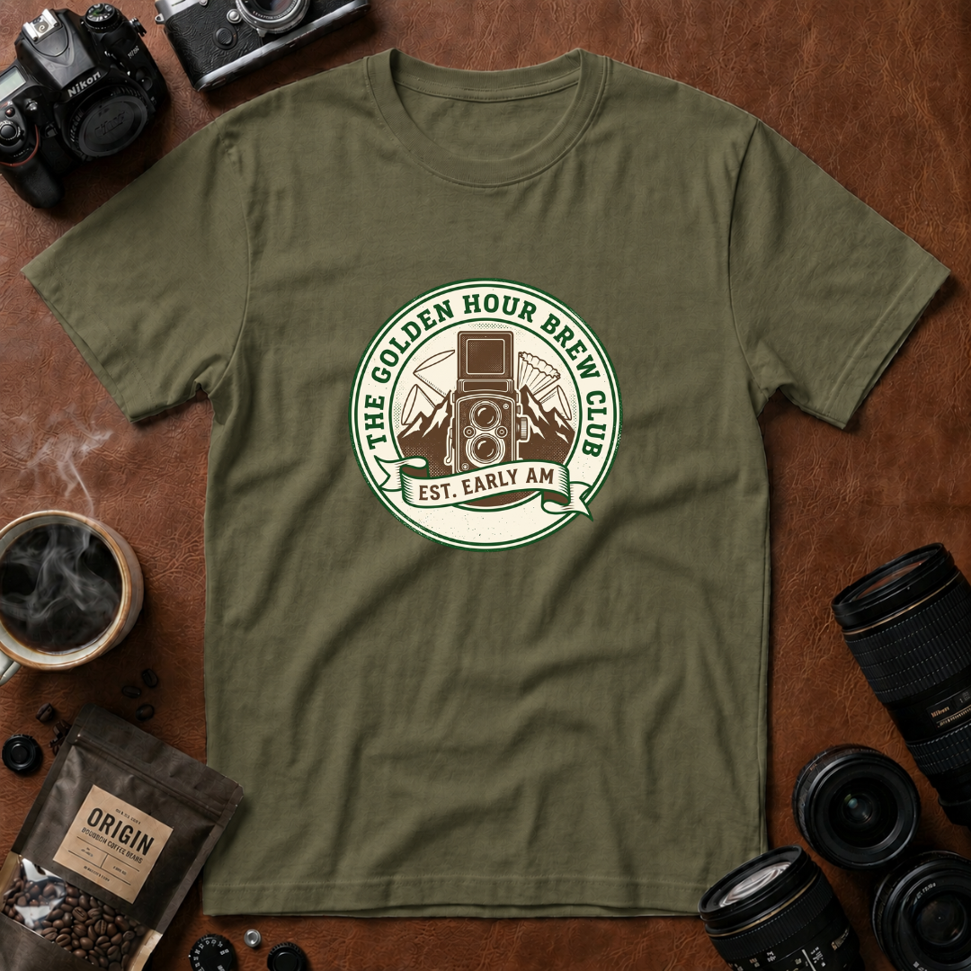 The Golden Hour Brew Club T-Shirt