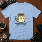 My Aperture Stops Down At Coffee T-Shirt