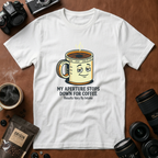 My Aperture Stops Down At Coffee T-Shirt