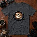 Coffee Art Lens T-Shirt