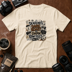 Deadlines Dark Roast & Damn Raw Files T-Shirt