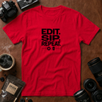 Edit Sip Repeat T-Shirt