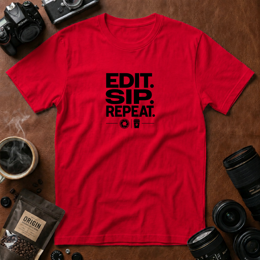 Edit Sip Repeat T-Shirt