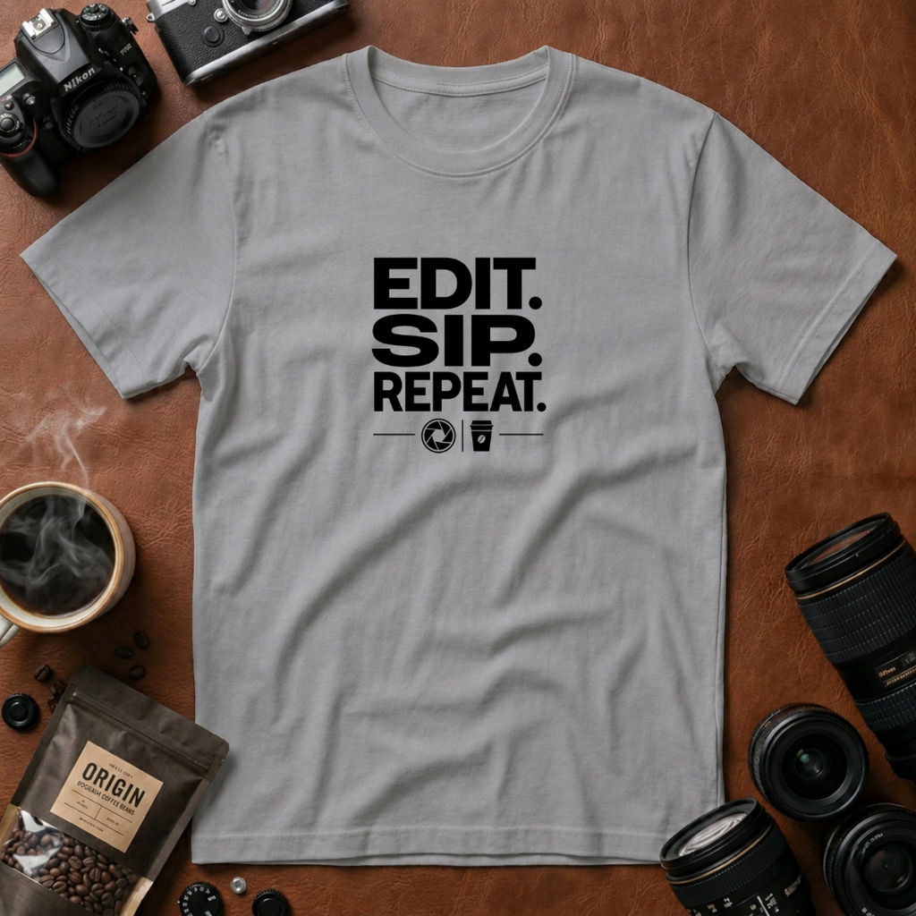 Edit Sip Repeat T-Shirt