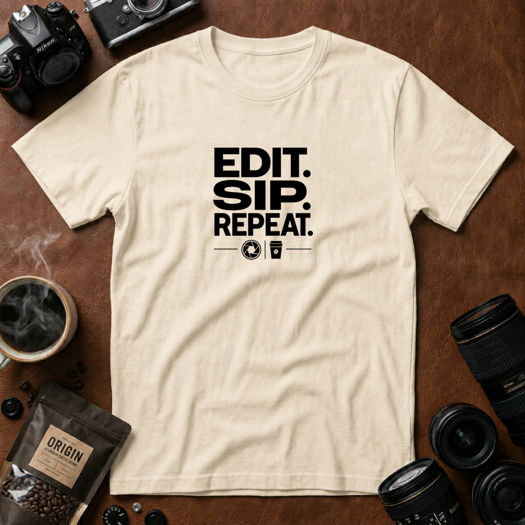 Edit Sip Repeat T-Shirt
