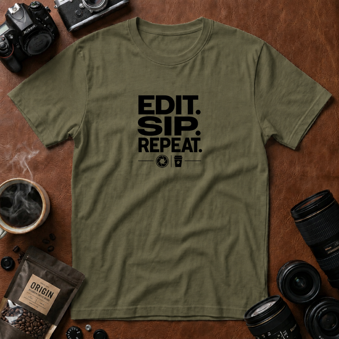 Edit Sip Repeat T-Shirt