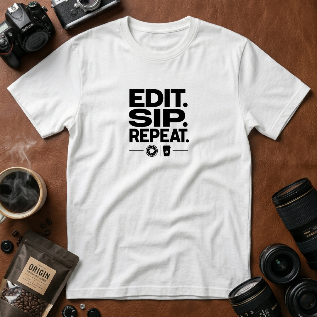 Edit Sip Repeat T-Shirt