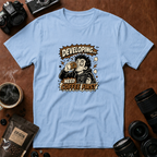 Developing Need Coffee First T-Shirt (Variation A)