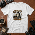 Developing Need Coffee First T-Shirt (Variation A)