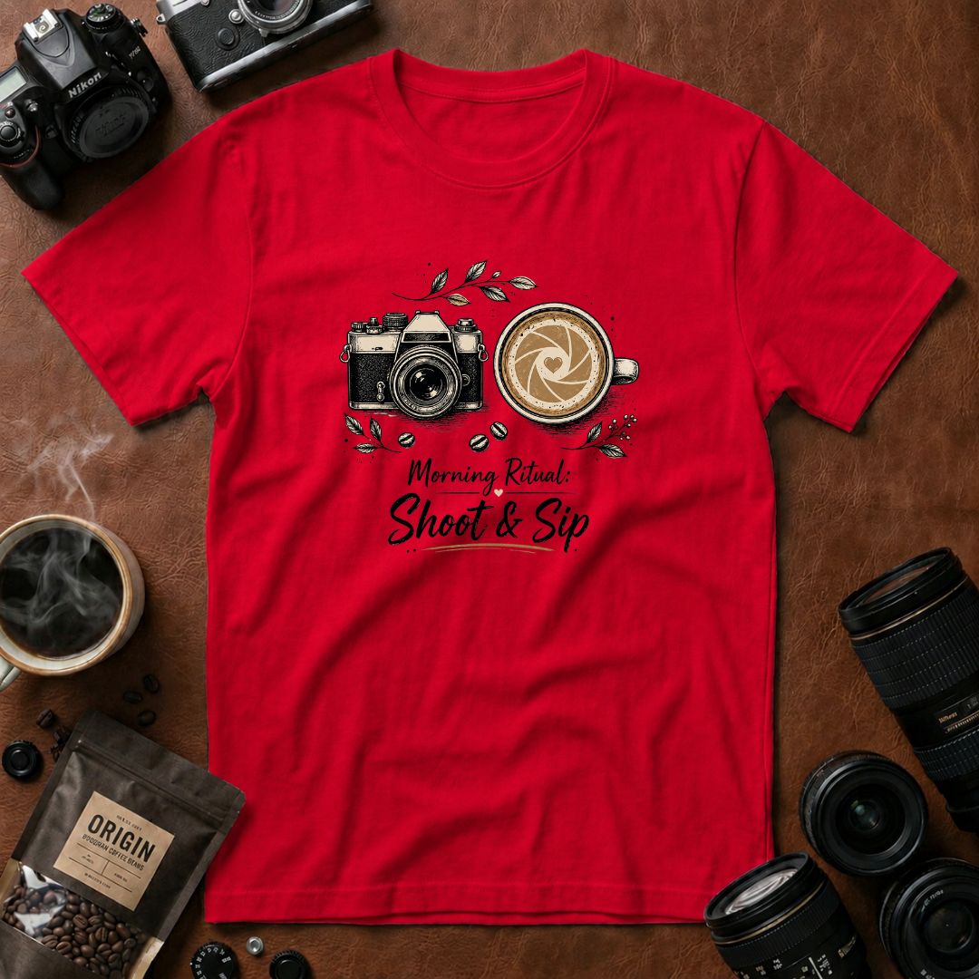 Morning Ritual Shoot & Sip T-Shirt
