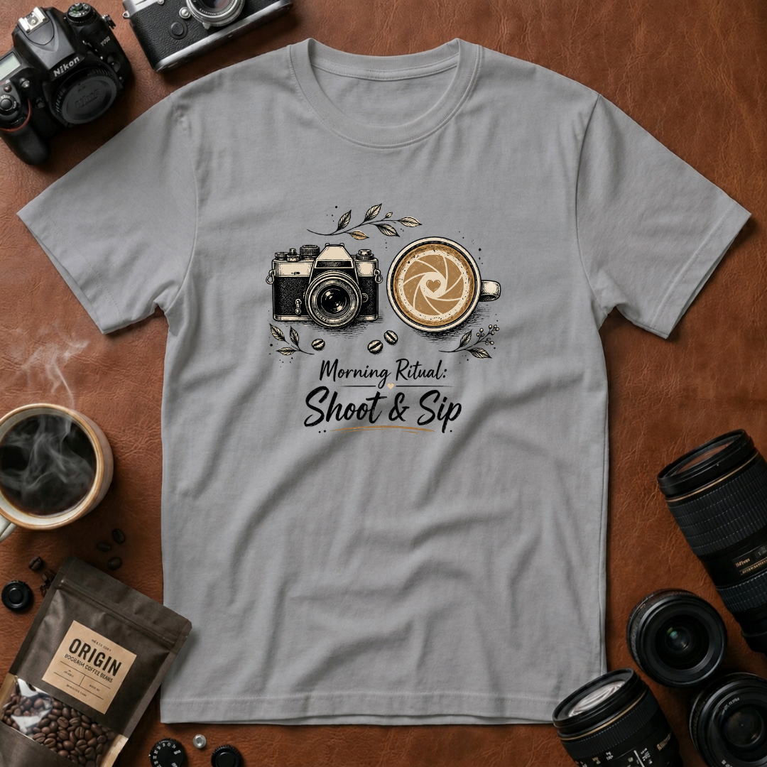 Morning Ritual Shoot & Sip T-Shirt