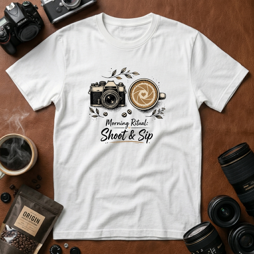 Morning Ritual Shoot & Sip T-Shirt