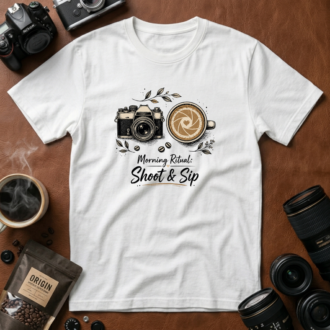 Morning Ritual Shoot & Sip T-Shirt