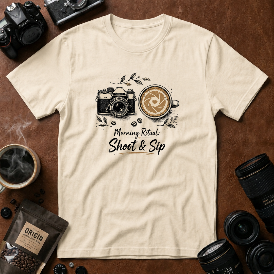 Morning Ritual Shoot & Sip T-Shirt