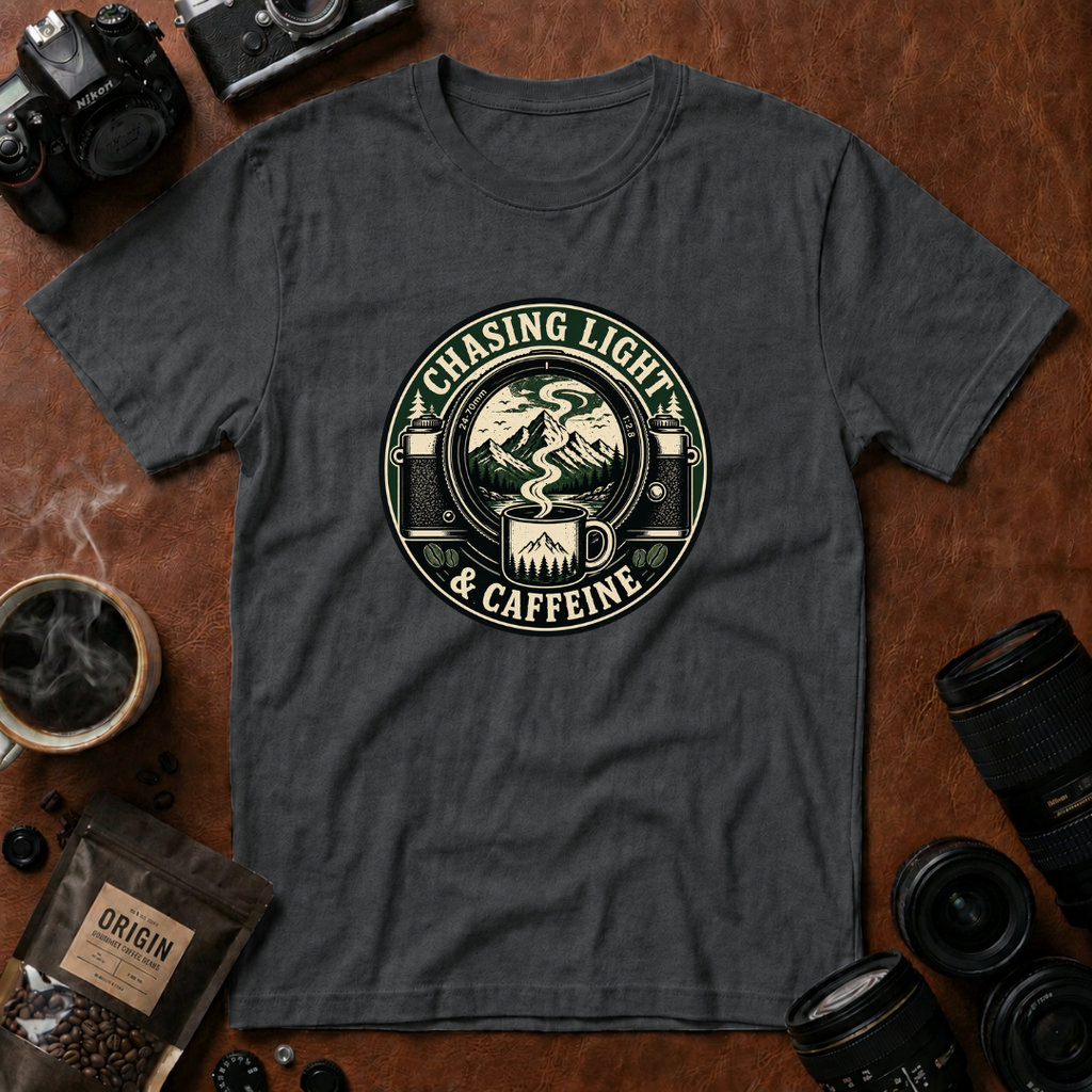 Chasing Light & Caffeine T-Shirt