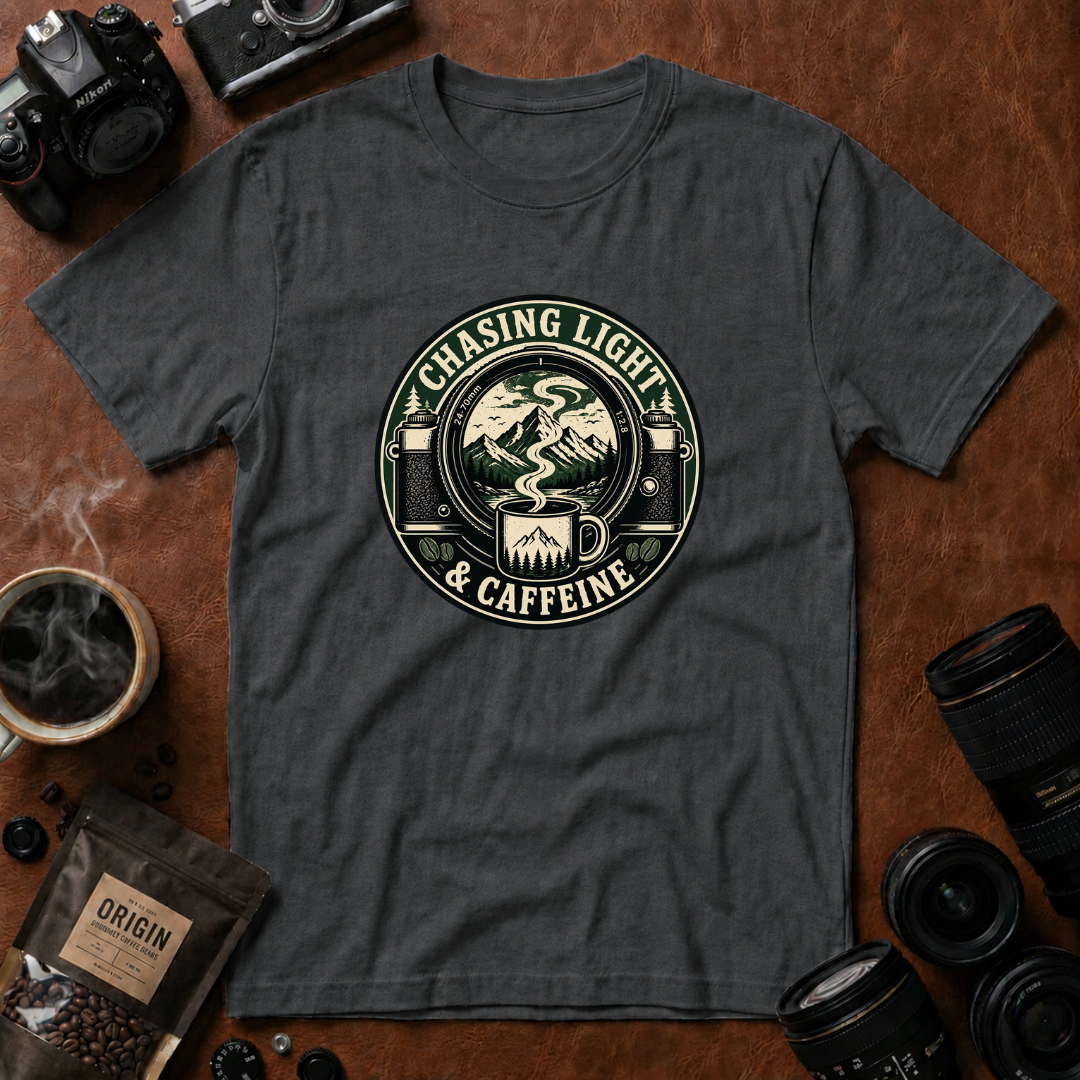 Chasing Light & Caffeine T-Shirt