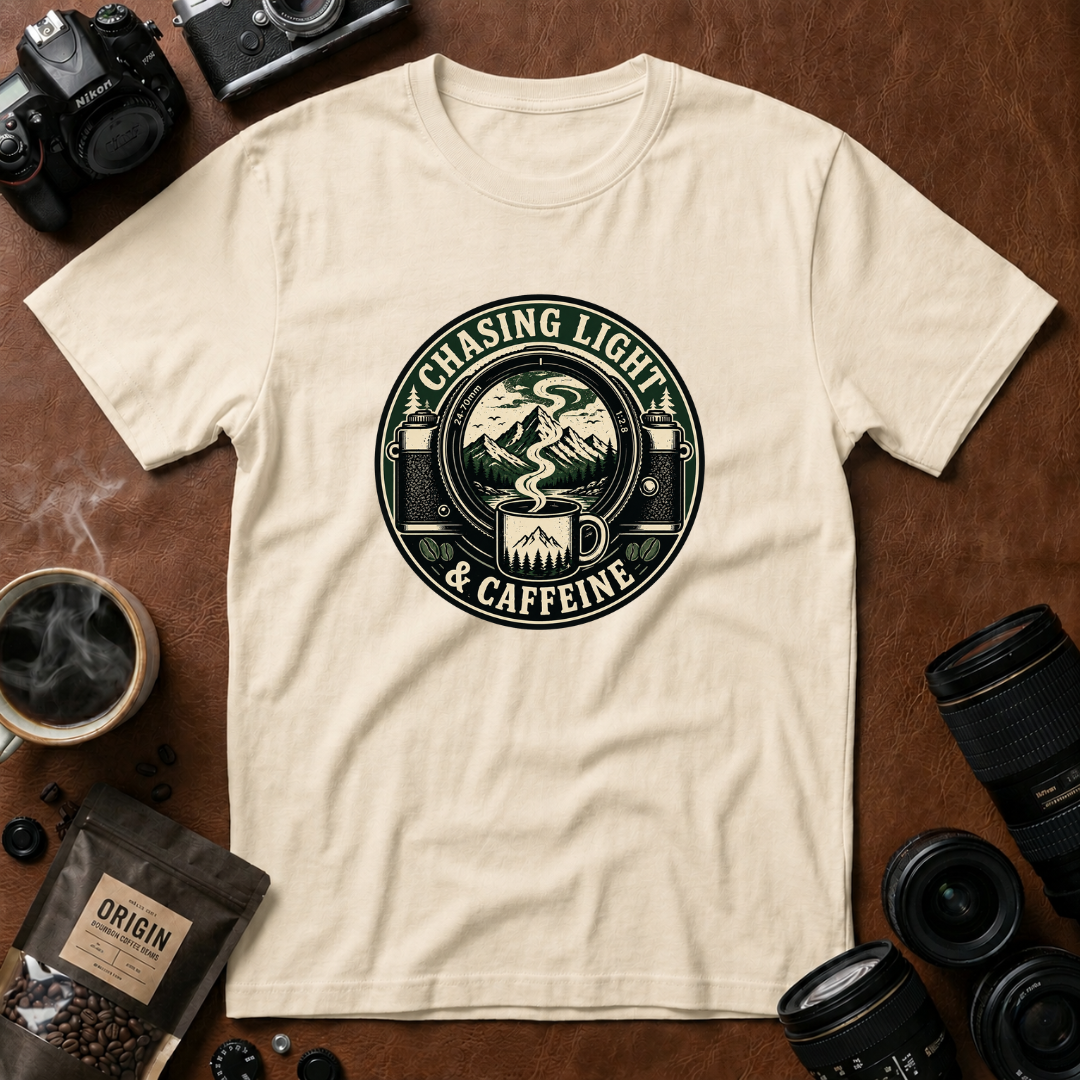 Chasing Light & Caffeine T-Shirt