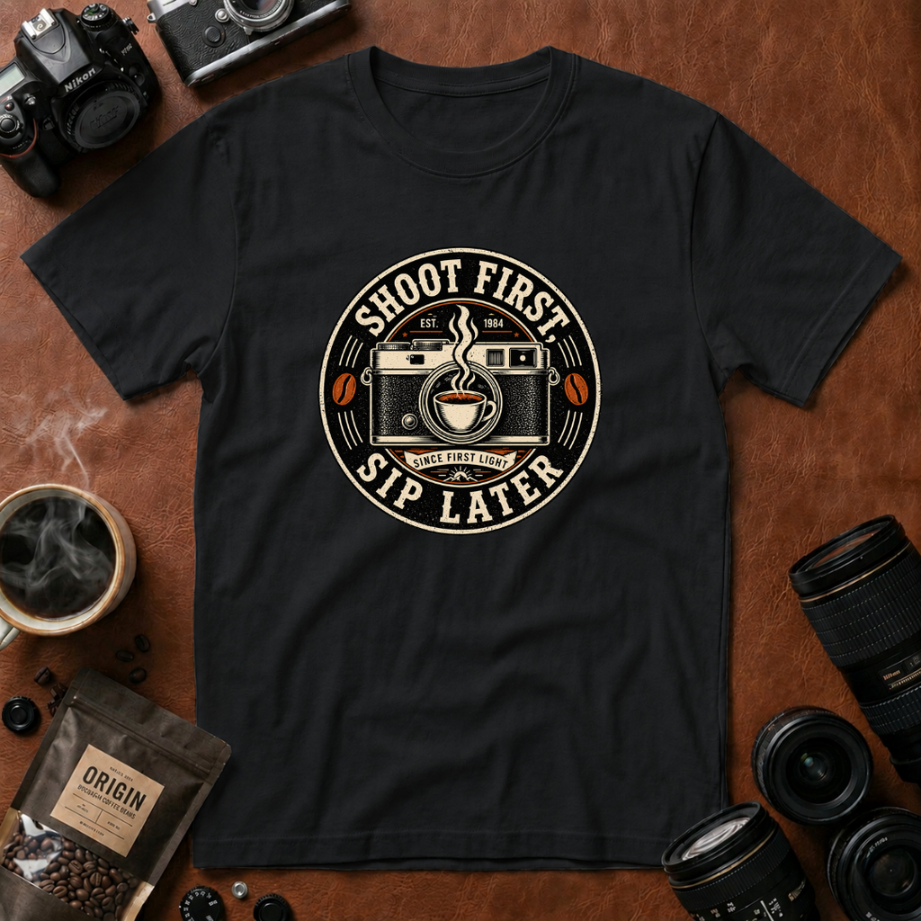Shoot First Sip Later T-Shirt