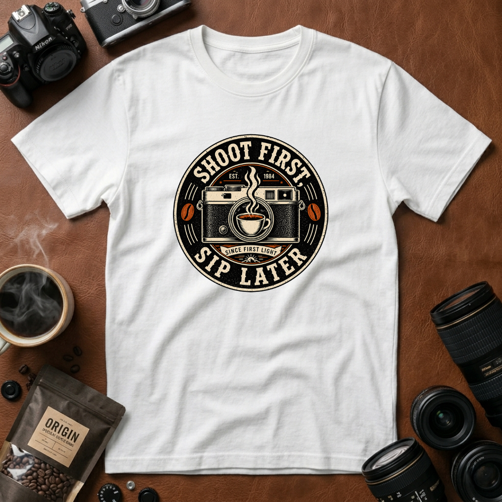 Shoot First Sip Later T-Shirt