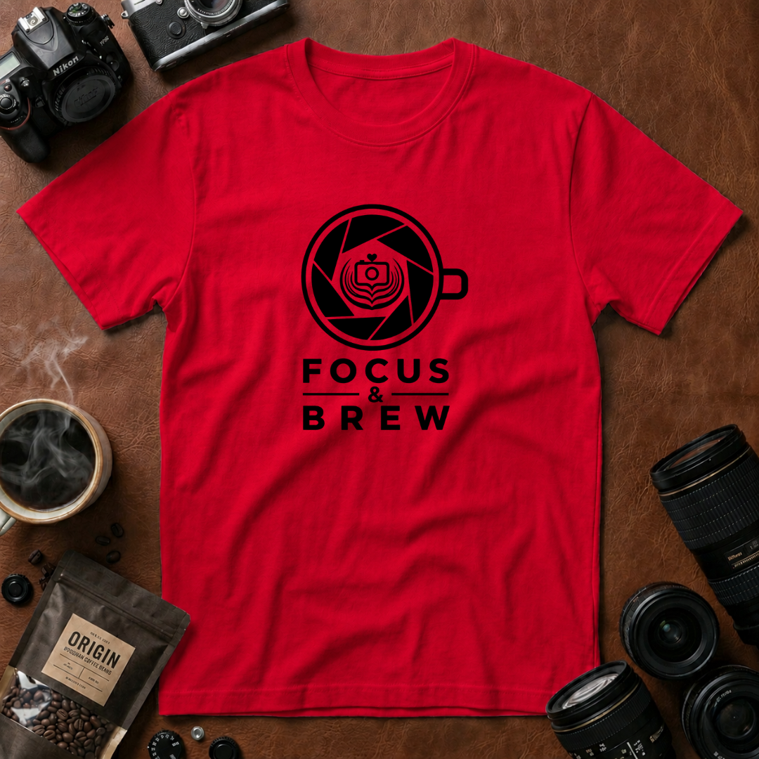Focus & Brew T-Shirt (Variation A)