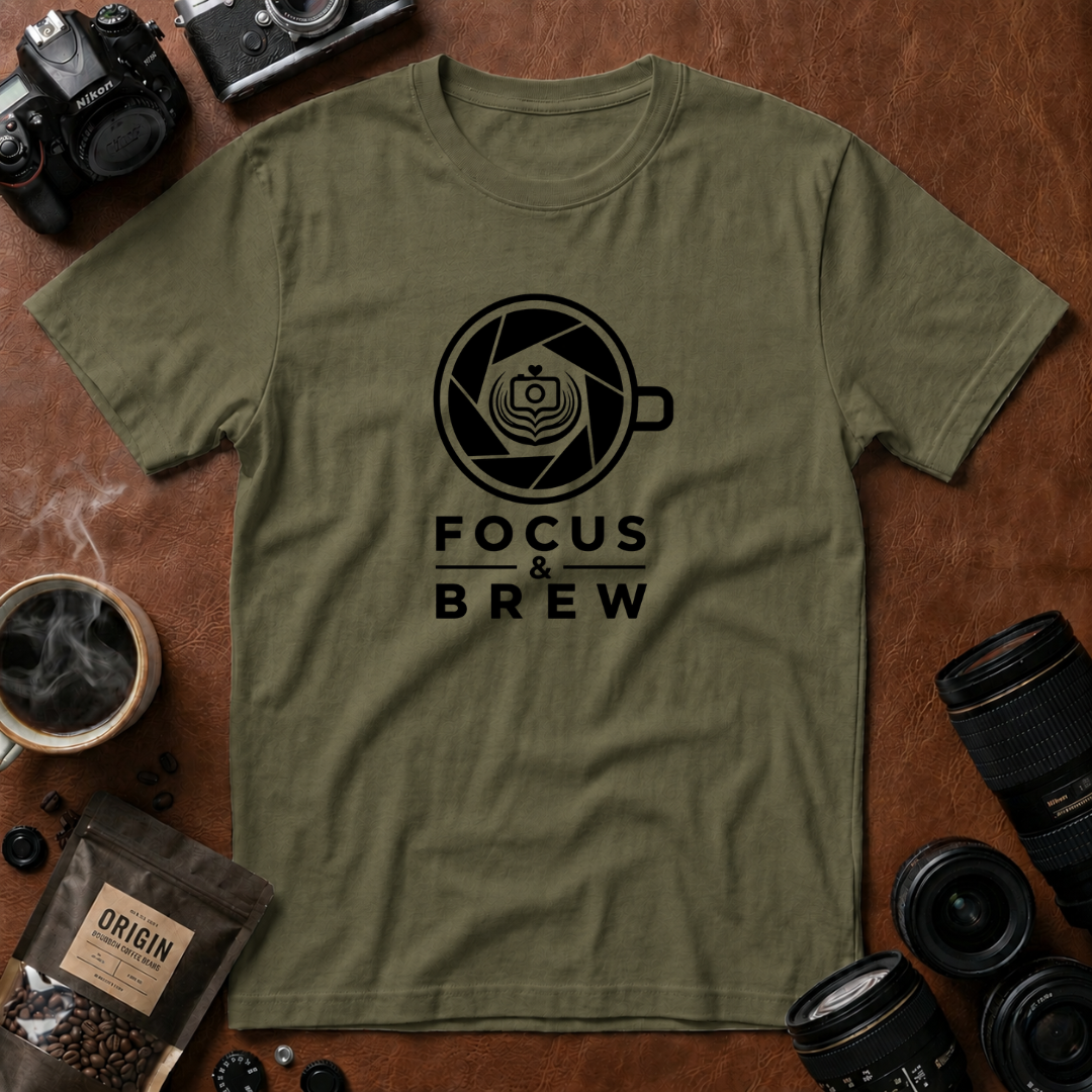 Focus & Brew T-Shirt (Variation A)