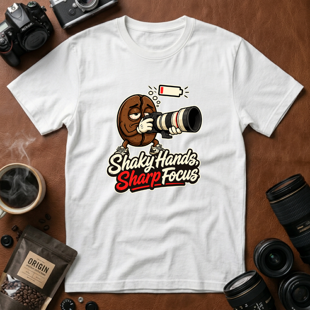 Shaky Hands Sharp Focus T-Shirt
