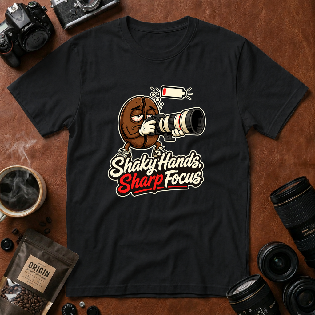 Shaky Hands Sharp Focus T-Shirt