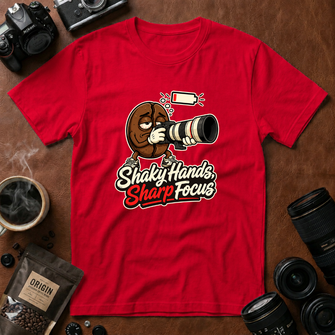 Shaky Hands Sharp Focus T-Shirt