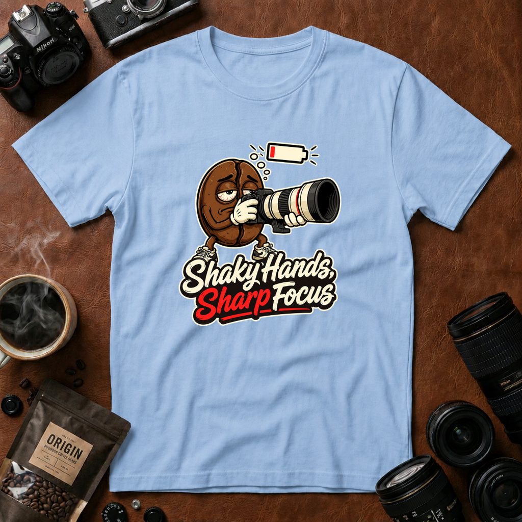 Shaky Hands Sharp Focus T-Shirt