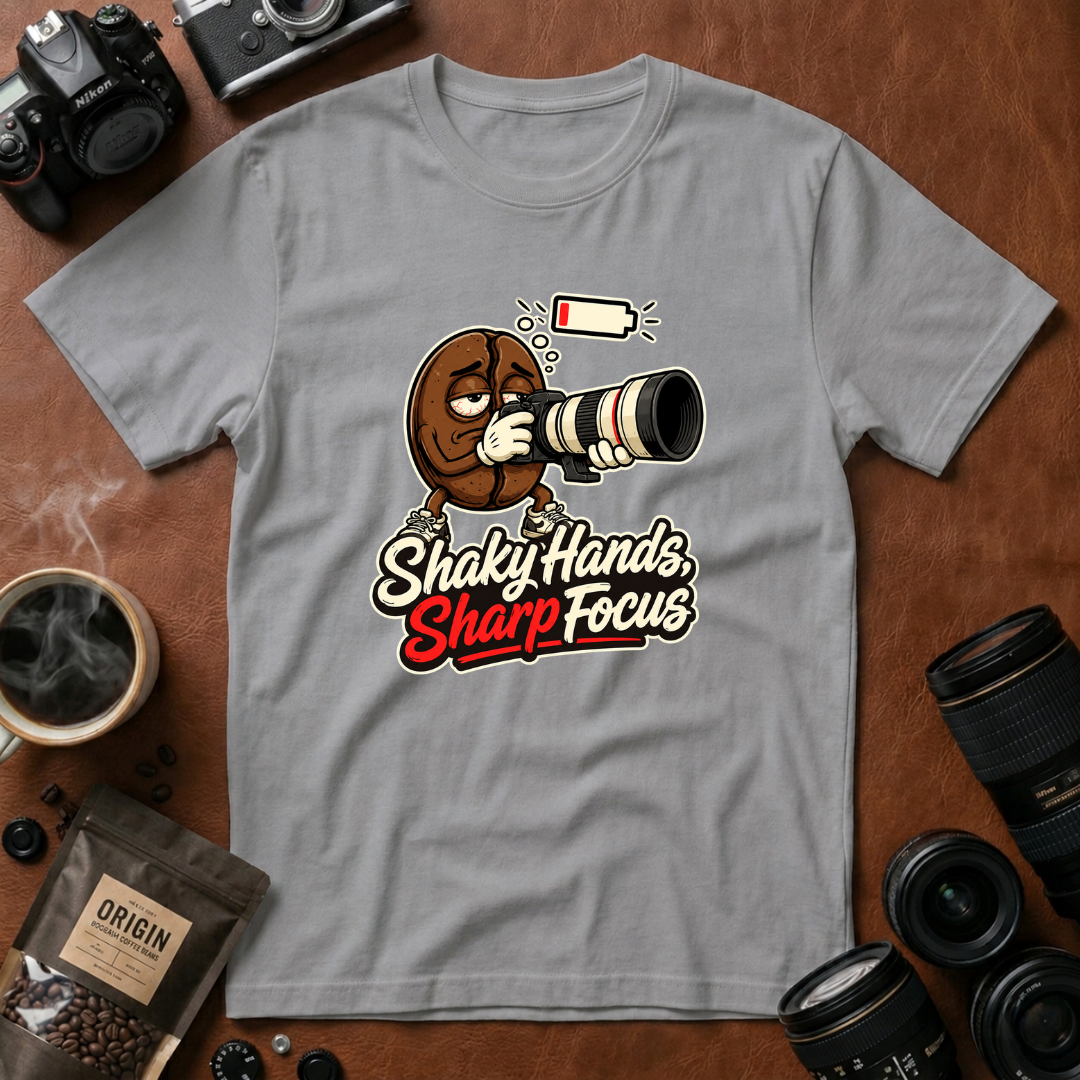 Shaky Hands Sharp Focus T-Shirt