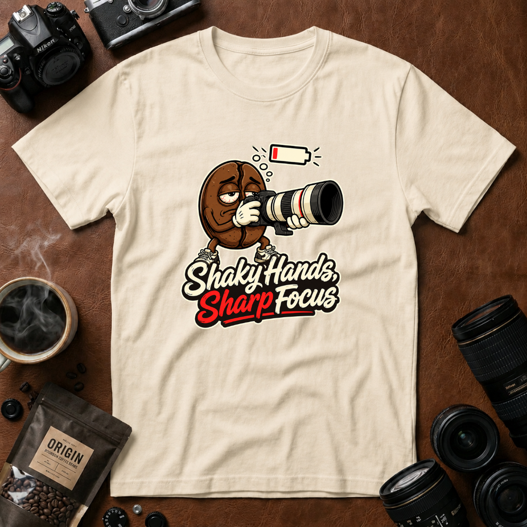 Shaky Hands Sharp Focus T-Shirt