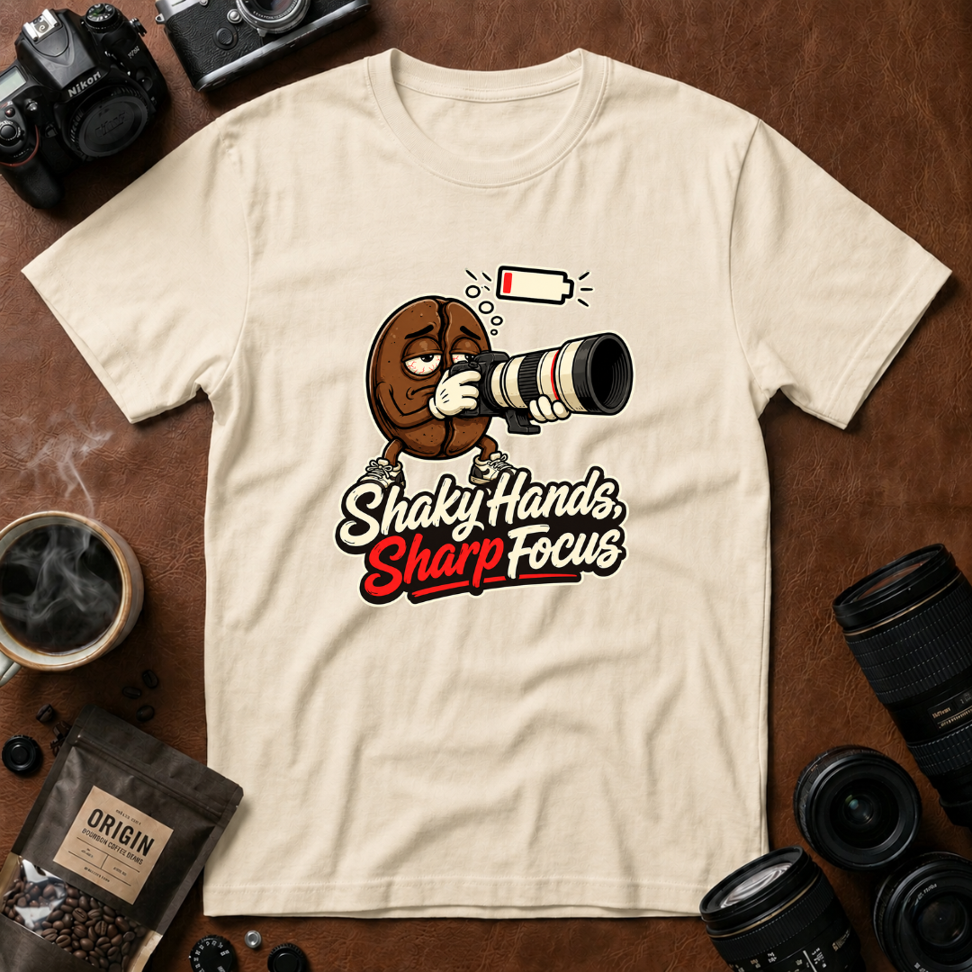 Shaky Hands Sharp Focus T-Shirt