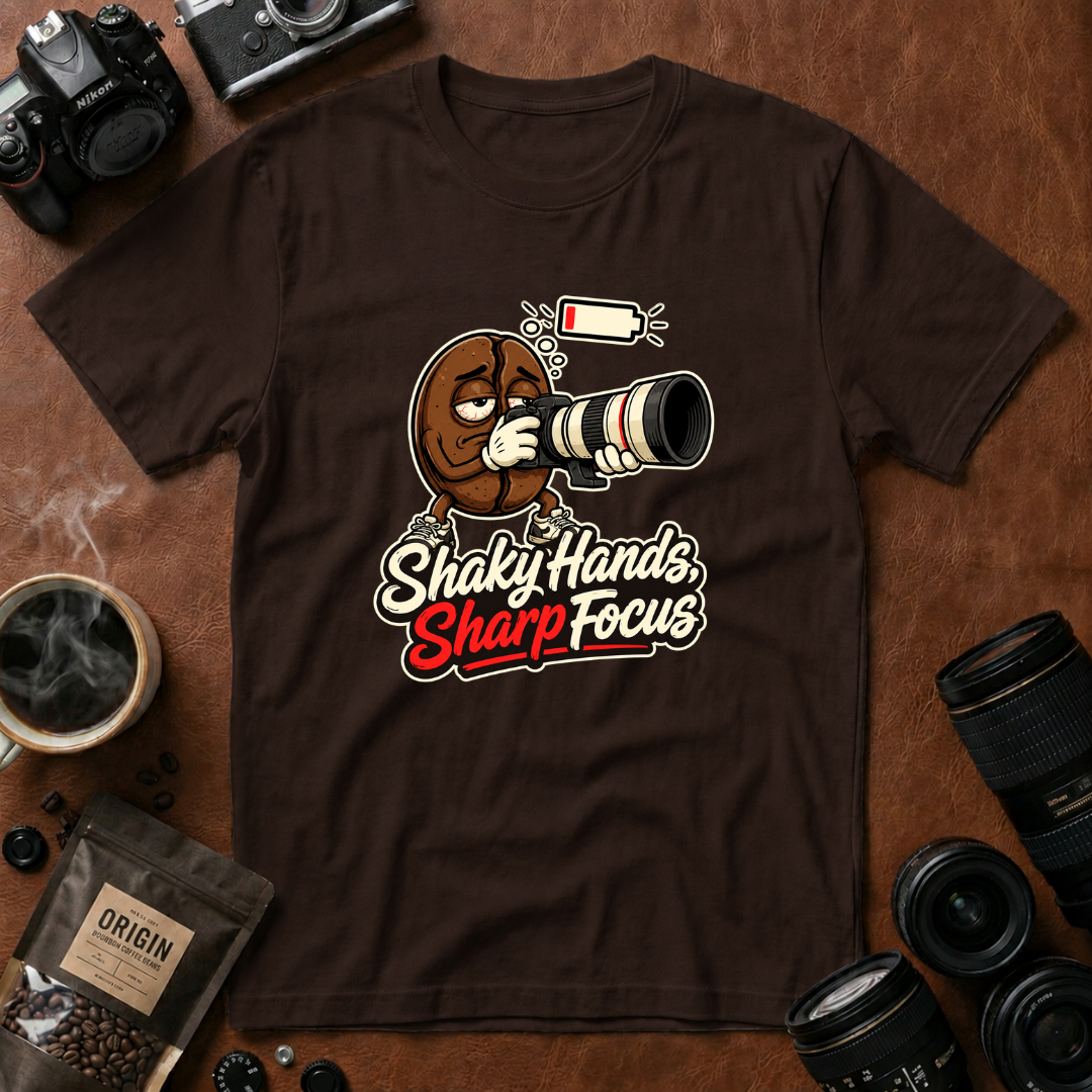 Shaky Hands Sharp Focus T-Shirt