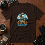 Powered by Coffee & Curiosity T-Shirt