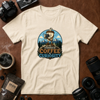 Powered by Coffee & Curiosity T-Shirt