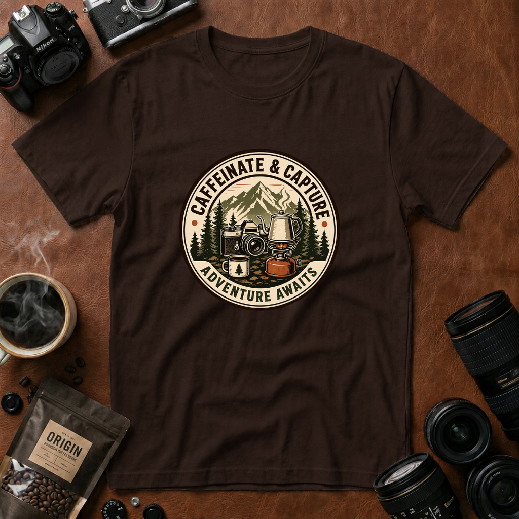 Caffeinate & Capture T-Shirt