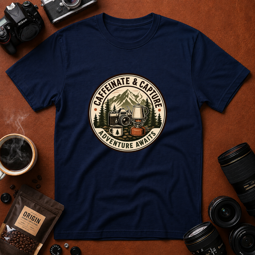 Caffeinate & Capture T-Shirt
