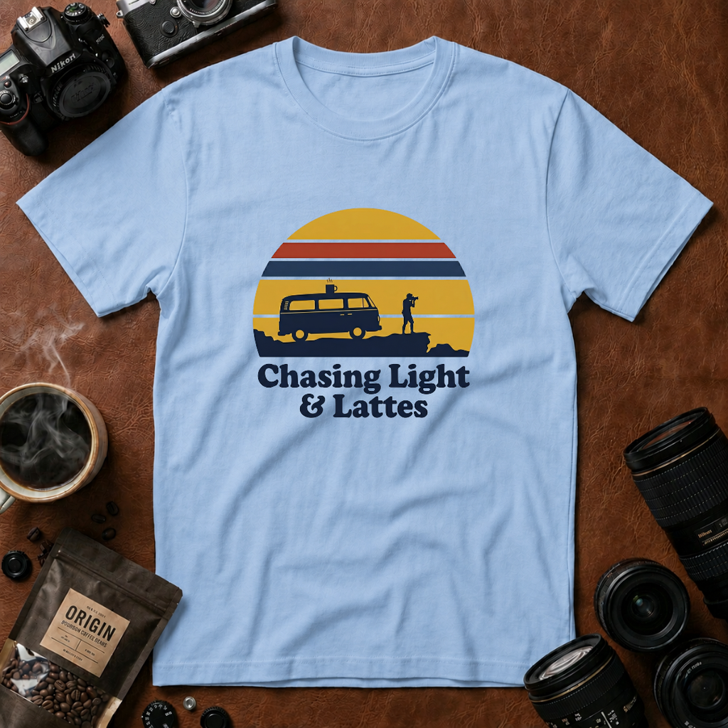 Chasing Light & Latte T-Shirt (Variation B)