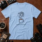 Powered by ISO & Espresso T-Shirt (Variation B)