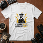 Focus 100% Caffeine 200% T-Shirt (Variation A)