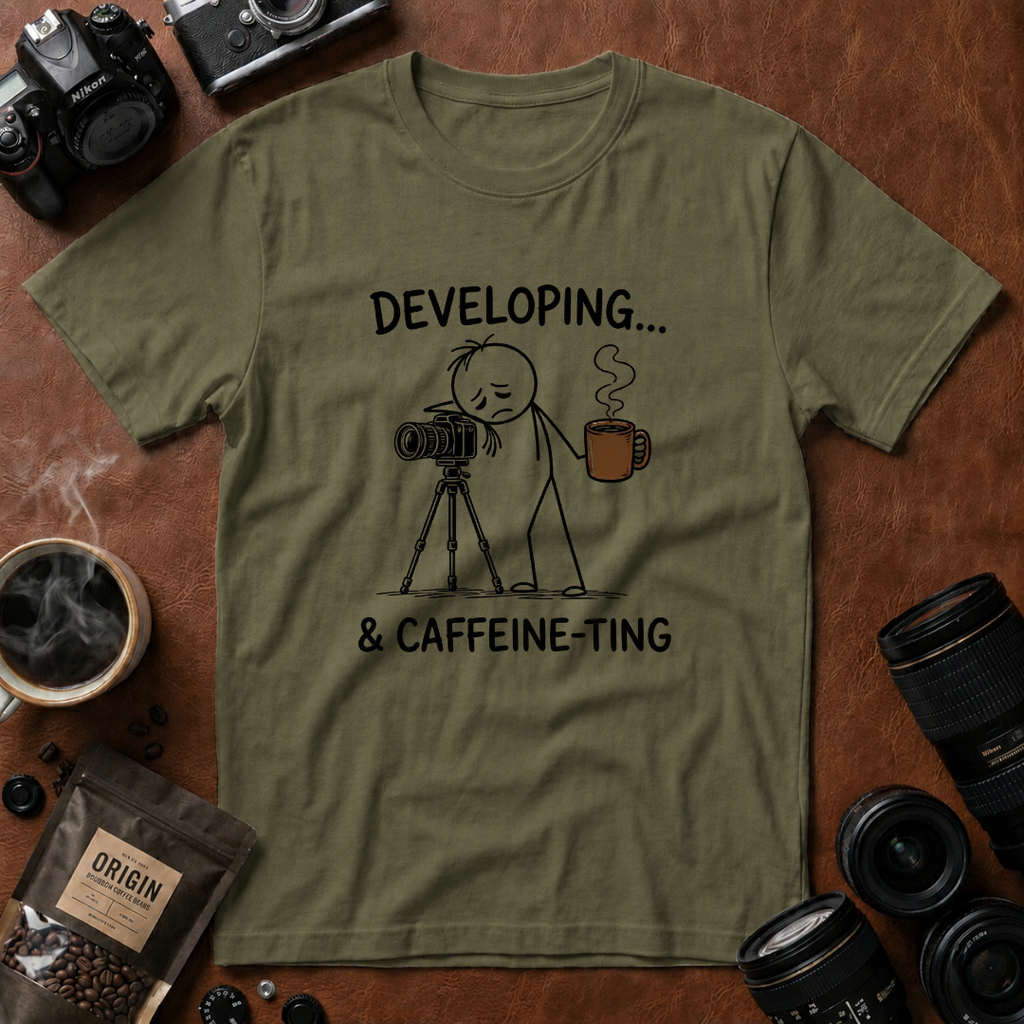 Developing & Caffeine-ting T-Shirt