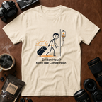 Golden Hour More Like Coffee Hour T-Shirt (Variation A)