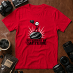 Developed by Caffeine T-Shirt (Variation A)