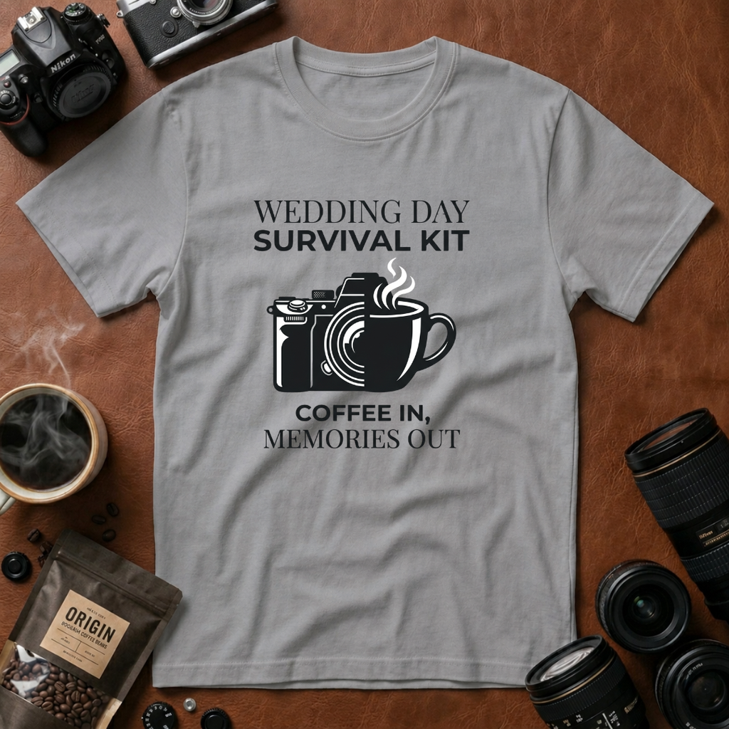 Wedding Day Survival Kit T-Shirt