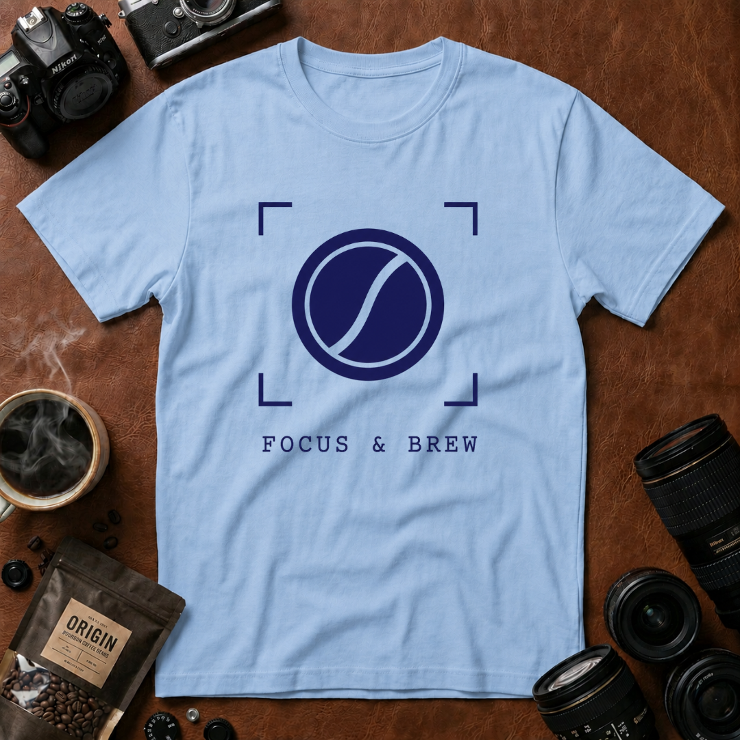 Focus & Brew T-Shirt (Variation B)