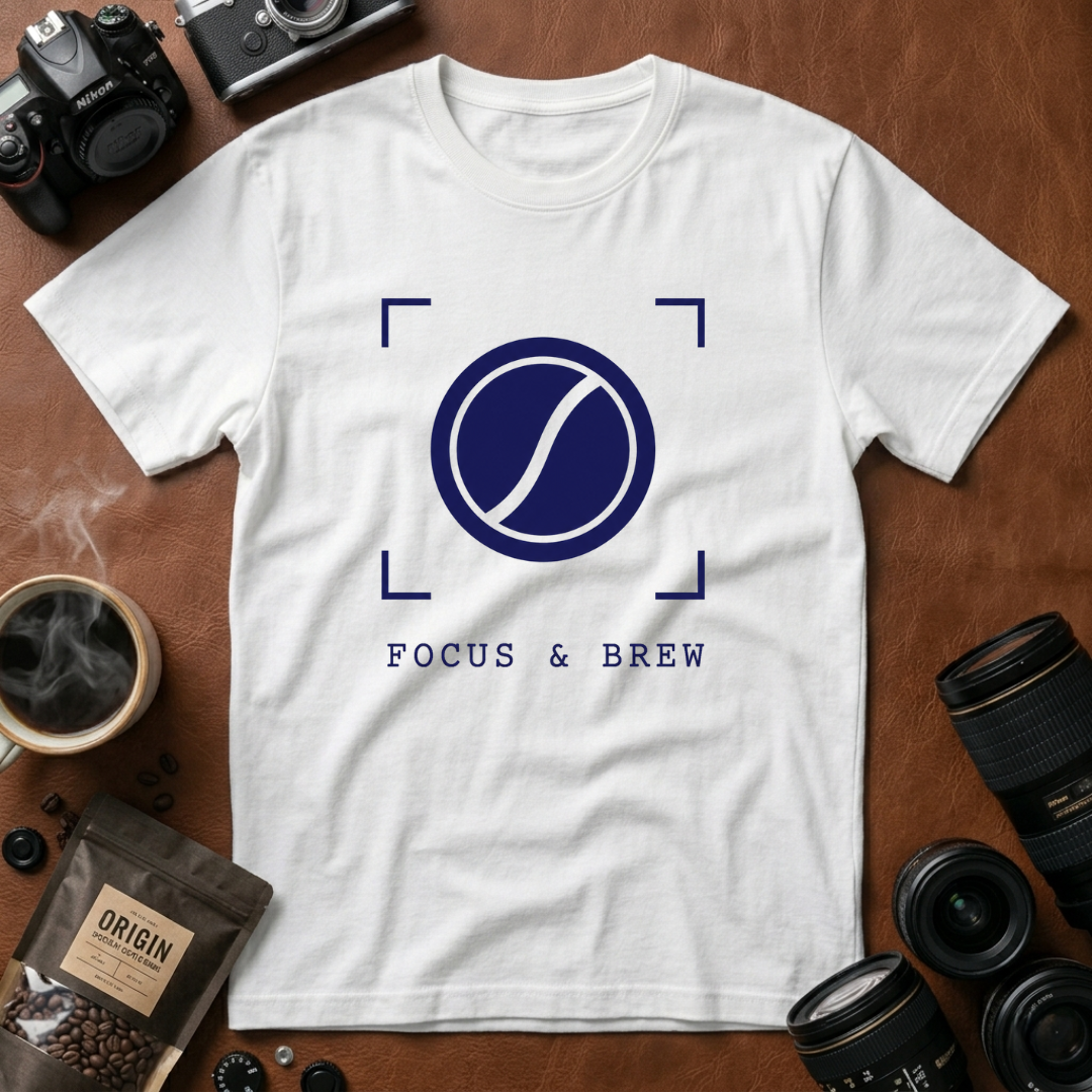 Focus & Brew T-Shirt (Variation B)