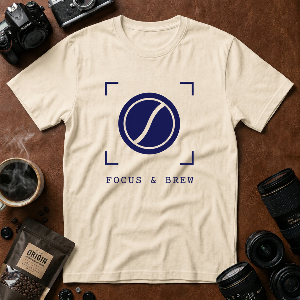 Focus & Brew T-Shirt (Variation B)