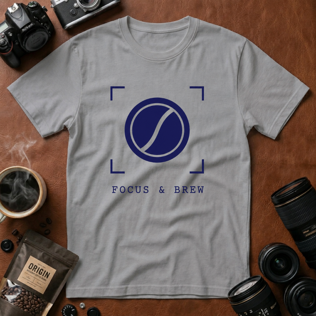 Focus & Brew T-Shirt (Variation B)